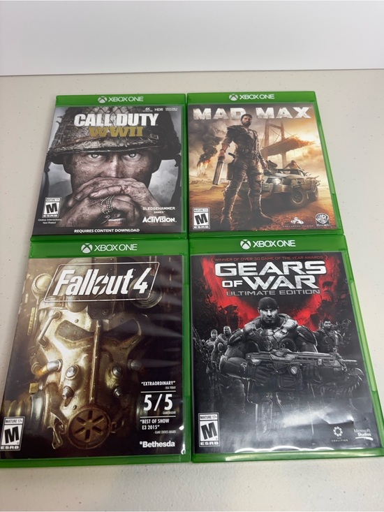 Xbox Other - Xbox One Games Bundle (Call of Duty, Fallout 4, Mad Max, Gears of War)
